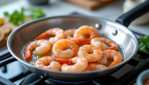 découvrez notre guide rapide pour réussir parfaitement la cuisson des crevettes crues, avec des astuces simples pour des crevettes savoureuses et tendres à chaque fois.