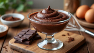 découvrez notre recette de mousse au chocolat à l'ancienne, facile et rapide à réaliser pour un dessert gourmand et fondant qui plaira à toute la famille.