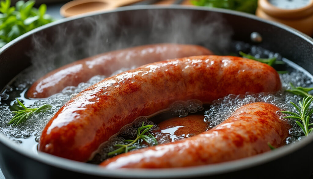 découvrez notre guide rapide et précis pour le temps de cuisson idéal du saucisson à cuire, afin de réussir parfaitement vos plats savoureux.