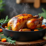 découvrez le temps de cuisson idéal pour une pintade de 1,5 kg en cocotte avec notre guide complet pour une viande tendre et savoureuse.
