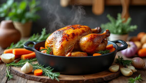 découvrez le temps de cuisson idéal pour une pintade de 1,5 kg en cocotte avec notre guide complet pour une viande tendre et savoureuse.