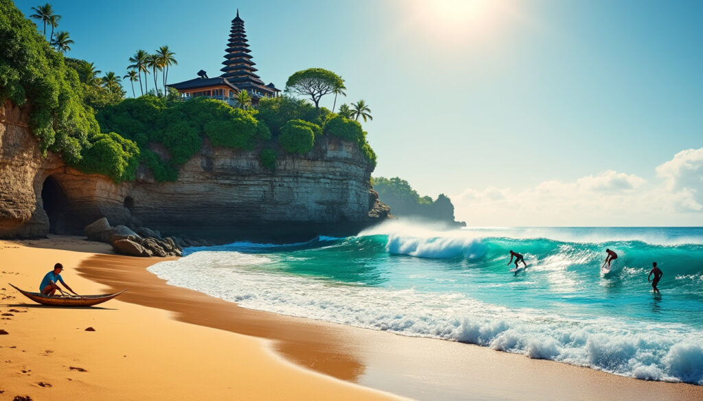 découvrez uluwatu à bali avec notre guide complet 2025 : plages paradisiaques, temples sacrés et activités incontournables pour un voyage inoubliable.