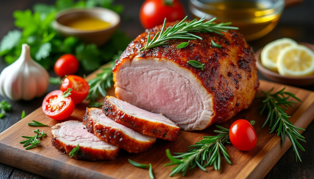 découvrez une recette d'échine de porc facile et rapide à préparer, parfaite pour un repas savoureux en toute simplicité.