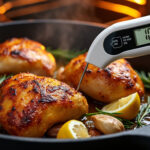 découvrez le temps de cuisson idéal pour une cuisse de poulet au four et nos astuces pour obtenir une peau croustillante et une viande tendre et juteuse.