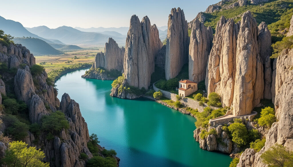 explorez les murailles de finestras, surnommées la muraille de chine espagnole : un site spectaculaire d’aragon, entre falaises, randonnée et panoramas inoubliables.