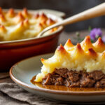 découvrez le parmentier de canard façon grand-mère : une recette traditionnelle, généreuse et savoureuse, avec une purée fondante et du confit de canard.
