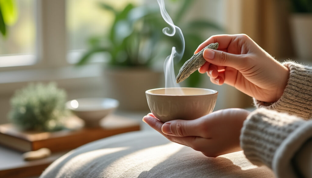 découvrez comment purifier votre maison avec de la sauge, étape par étape, et explorez les bienfaits naturels de ce rituel pour créer une ambiance apaisante.