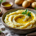 découvrez une recette facile d’écrasé de pommes de terre à l’huile d’olive, savoureuse et fondante, idéale pour accompagner vos plats.