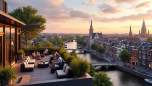 découvrez les meilleurs rooftops d’amsterdam : terrasses incontournables, vues panoramiques sur la ville et bonnes adresses pour profiter du coucher de soleil.