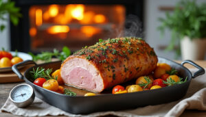 découvrez le temps de cuisson idéal pour un rôti de porc de 1,5 kg au four, avec les températures et astuces pour une viande tendre et bien cuite.